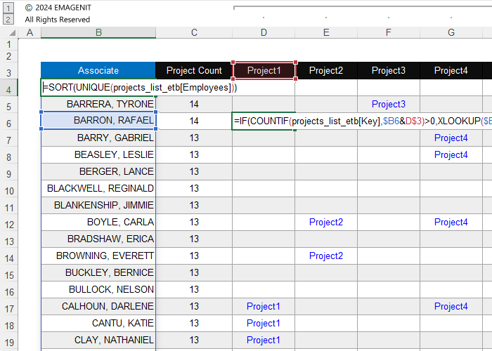 Logic Formula Construction